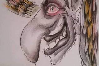 Andrea Damiani caricature - 10