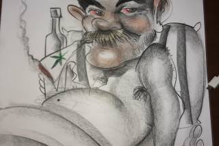 Andrea Damiani caricature - 5