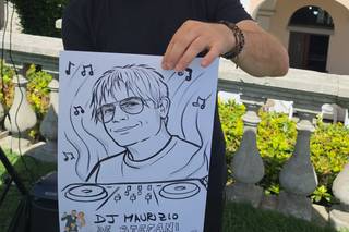 Ritratti e caricature d'artista. Caricaturista. - 12