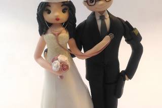 Cake Topper Up Personalizzato realizzato a mano - Frypperi