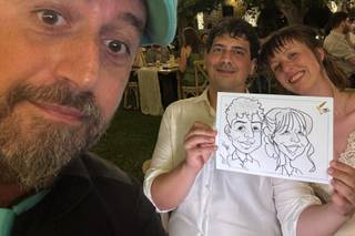 Michelangelo Manente Caricature - 13