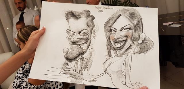 Andrea Damiani caricature - 1