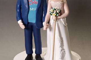 Topper di matrimonio di Caramel's Cake - 12