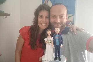 Topper di matrimonio di Caramel's Cake - 14