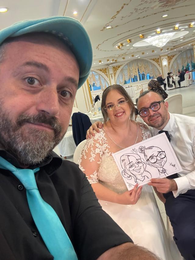 Michelangelo Manente Caricature - 2