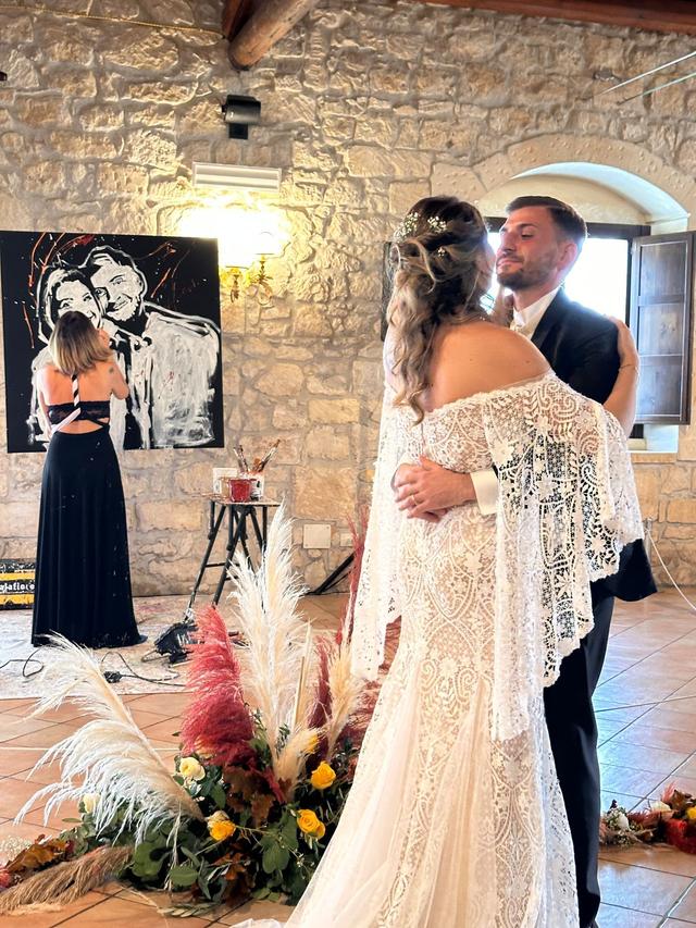 Laura Calafiore - Wedding Speed Painting & Show Live - 2