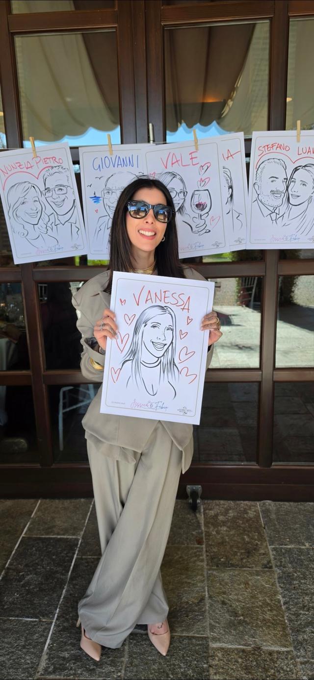 Ritratti e caricature d'artista. Caricaturista. - 1