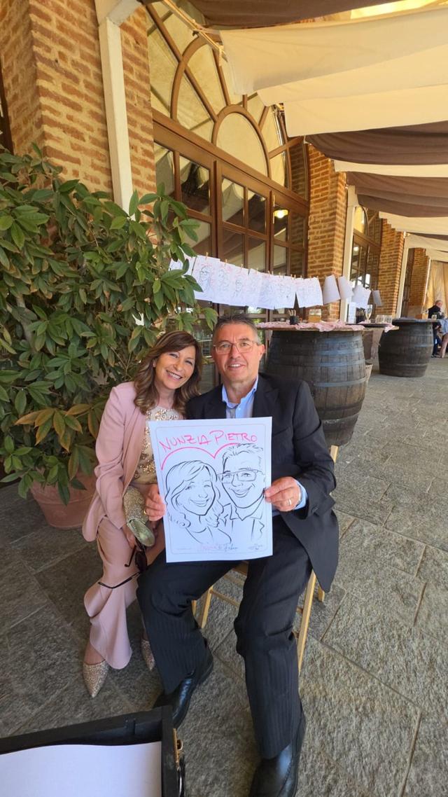 Ritratti e caricature d'artista. Caricaturista. - 3