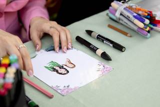 Emma - Live Wedding Illustrations - 11