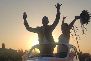 Matrimonio d'Epoca-In Fiat 500 - 1