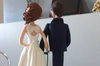 Topper di matrimonio di Caramel's Cake - 24