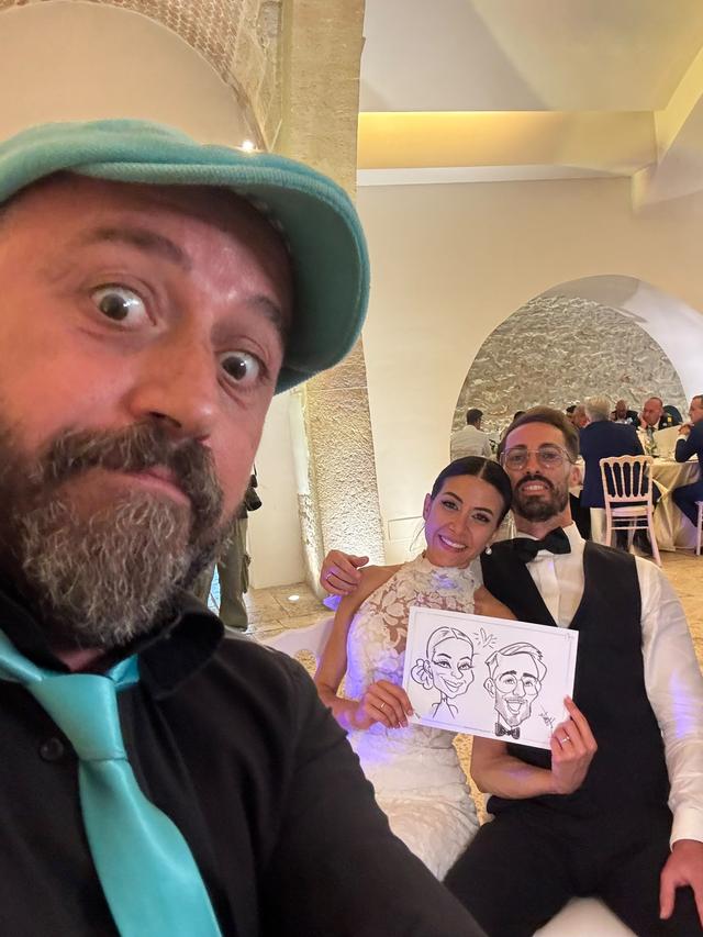 Michelangelo Manente Caricature - 2