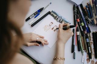 Emma - Live Wedding Illustrations - 9