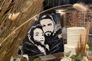 Laura Calafiore - Wedding Speed Painting & Show Live - 11