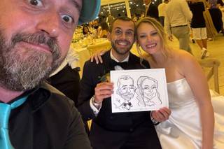Michelangelo Manente Caricature - 7