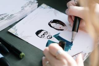 Emma - Live Wedding Illustrations - 6