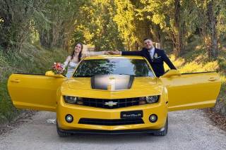 Transformers Bumblebee & American Cars - 12