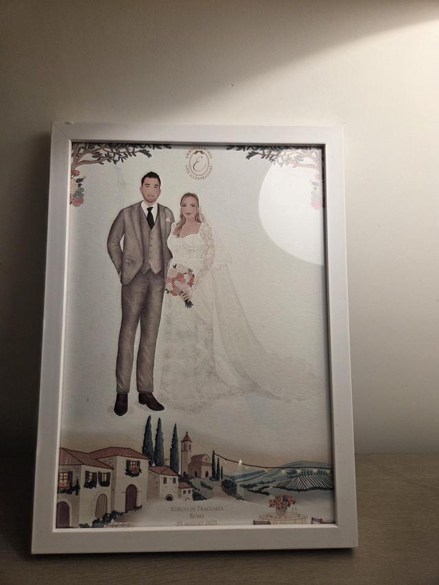Emma - Live Wedding Illustrations - 2
