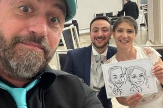 Michelangelo Manente Caricature - 15
