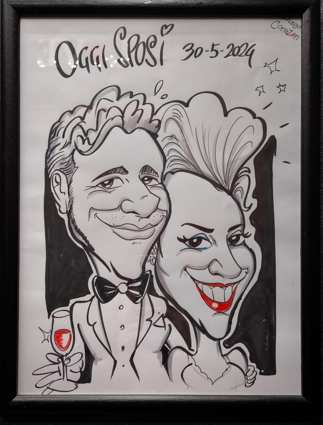 Disegnatore Ritrattista Caricature Corazón - 2