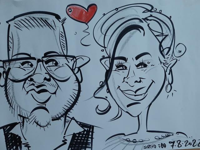 Sergio Eco Caricature - 1