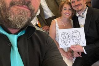 Michelangelo Manente Caricature - 6