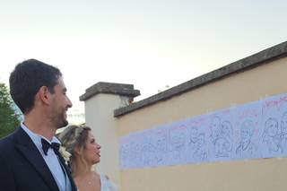 Ritratti e caricature d'artista. Caricaturista. - 9