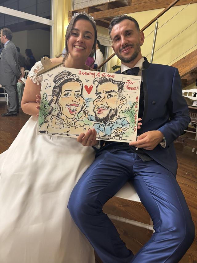 Enrico Sanna Caricature - 2