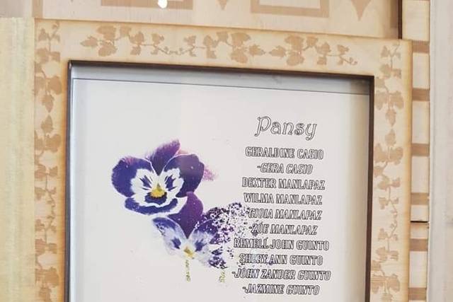Selàr Tableau Mariage 4