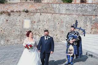 Scottish piper in Italy - 9
