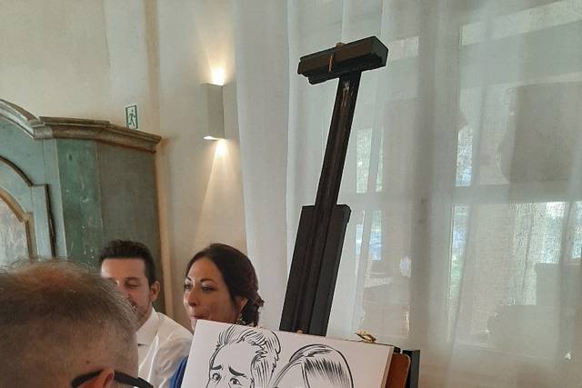 Caricaturista per eventi - Federico Cecchin 5