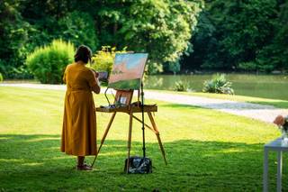 Sara Peron Pittrice dal vivo - Live painting - 15