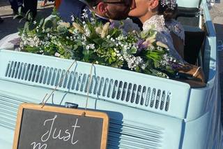 Wedding in Fiat 500 Spiaggina - 9