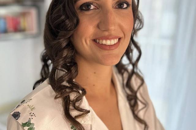 Sara De Capitani make-up & hair style 2