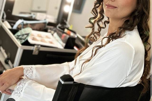 Sara De Capitani make-up & hair style 3