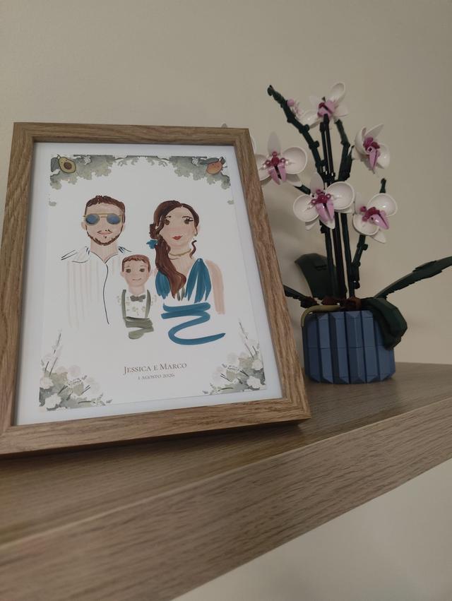 Emma - Live Wedding Illustrations - 2