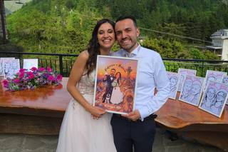 Ritratti e caricature d'artista. Caricaturista. - 5