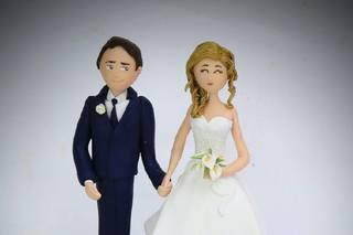 Topper di matrimonio di Caramel's Cake - 25