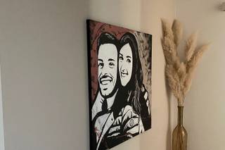 Laura Calafiore - Wedding Speed Painting & Show Live - 15