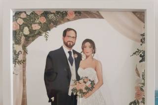 Emma - Live Wedding Illustrations - 7