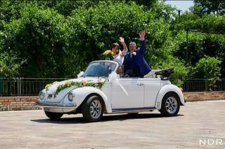 Gold Wedding Limousine - 5
