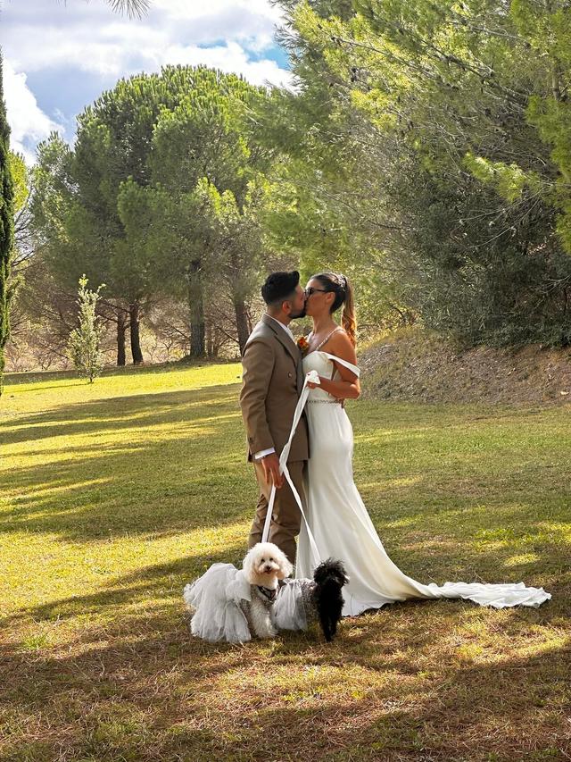 Luciana Dog Wedding Sitter - 2