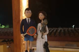 Topper di matrimonio di Caramel's Cake - 10