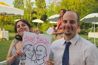 Ritratti e caricature d'artista. Caricaturista. - 16