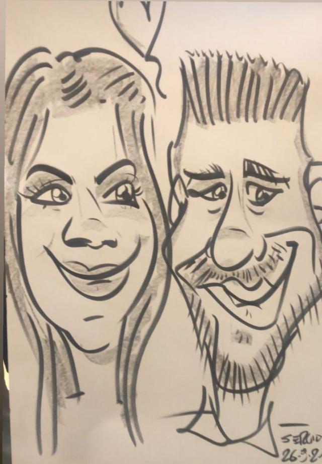 Sergio Eco Caricature - 2