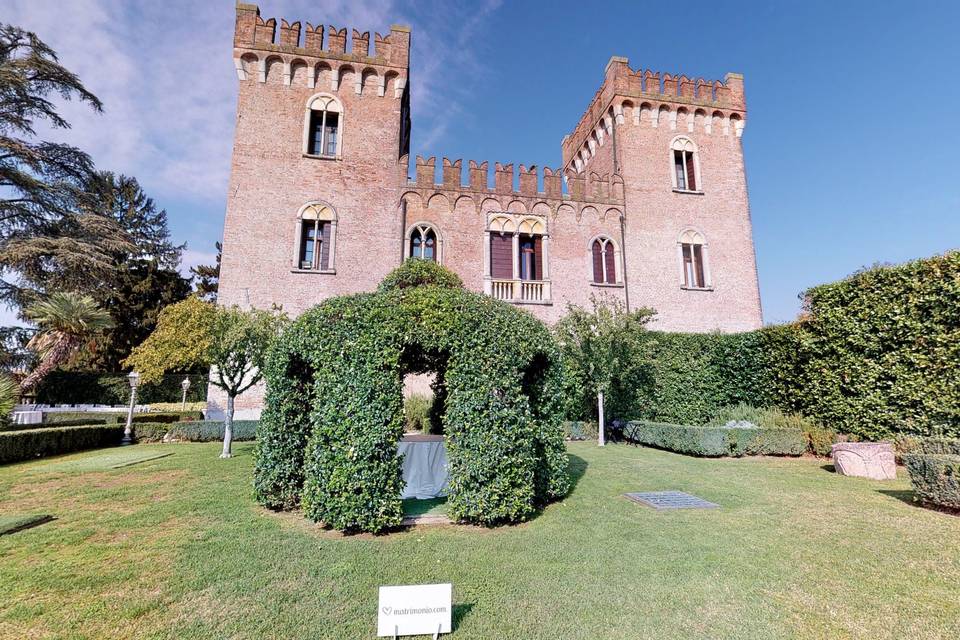 Castello Bevilacqua 3d tour