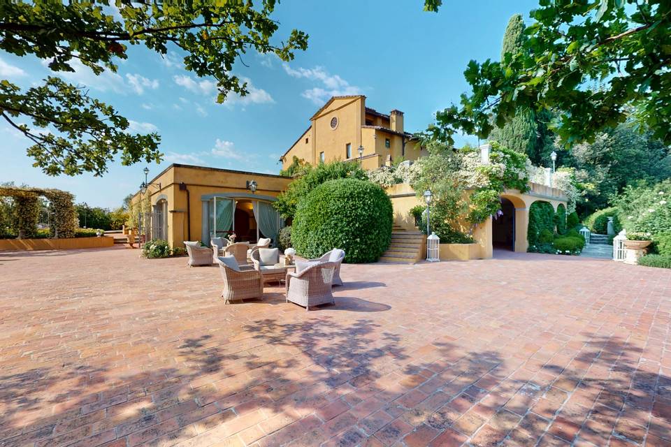 Villa il Petriccio 3d tour