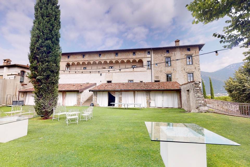 Castello Carmagnola di Clusane sul Lago 3d tour