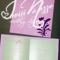 Invito di Nozze Lilla