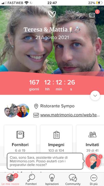 Wedding countdown👰🤵🏻❤️ 2